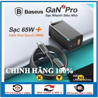 Bộ sạc nhanh thế hệ mới baseus gan2 pro 65w mini travel quick charger gan 65w / gan 65w lite /45w cho smartphone