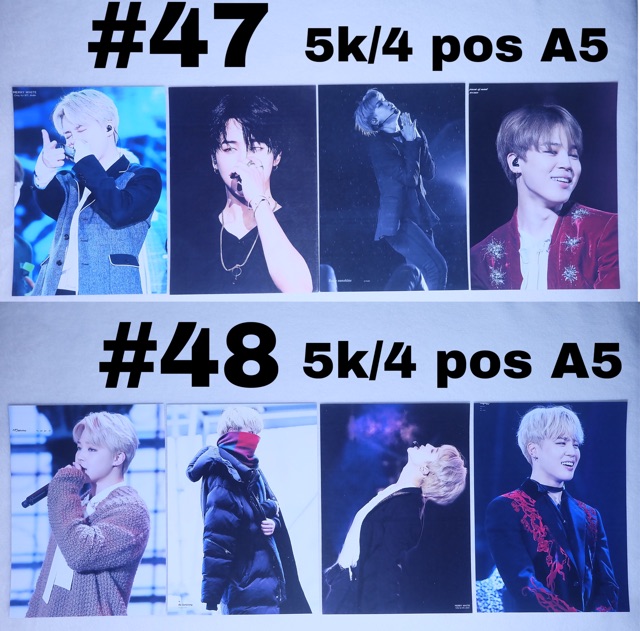 (Có sẵn) Sale poster A5 Jimin BTS 3 | BigBuy360 - bigbuy360.vn
