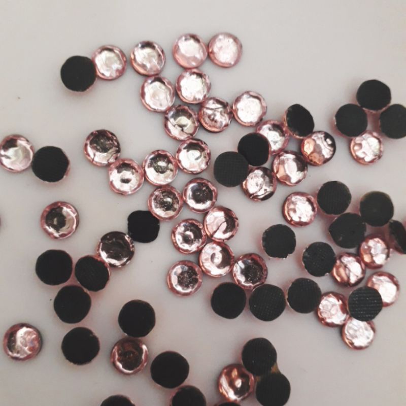 Đá ủi nhiệt,đá nail, 200 viên loại 6mm