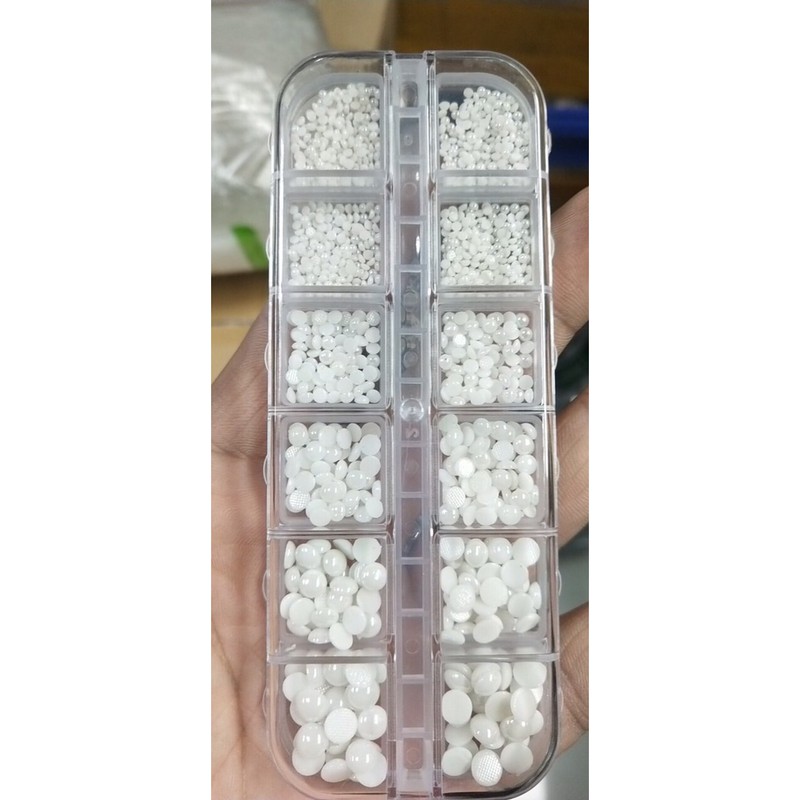 Trai nửa gắn móng mix 12 màu - LanChiNail