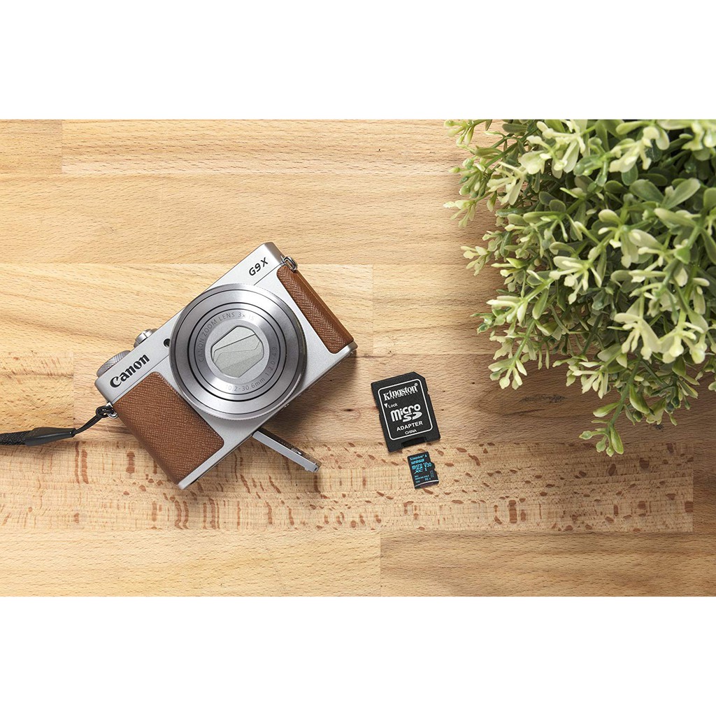 Thẻ nhớ Kingston 64Gb MicroSD Class 10 UHS-1 và đầu chuyển | BigBuy360 - bigbuy360.vn