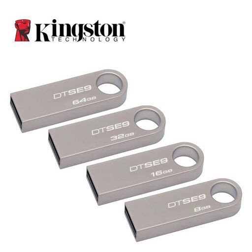 Usb Kingston 3.0, 3.1, 2.0 64gb/ 32gb/ 16gb/ 8gb/ 4gb thiết kế nhỏ gọn, vỏ kim loại, chống nước