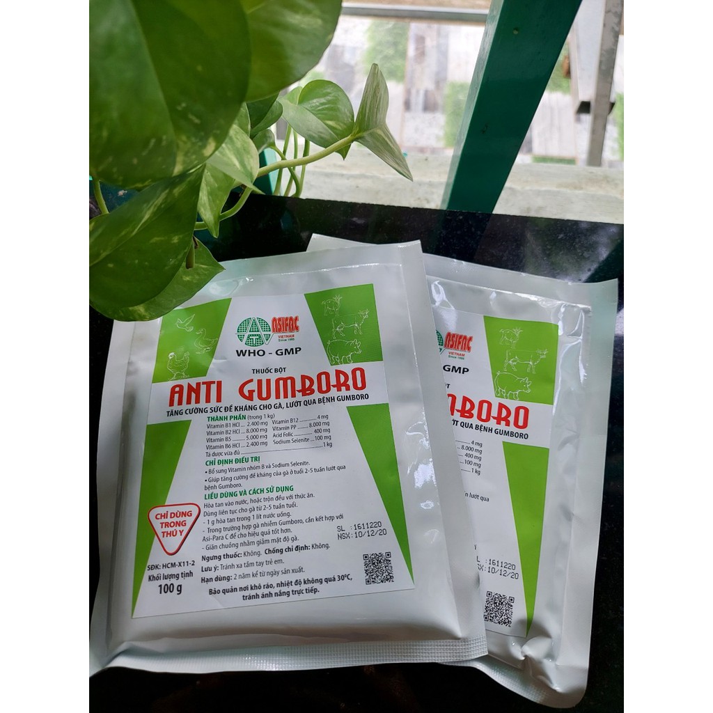 Tăng cường sức khỏe cho gà  100g