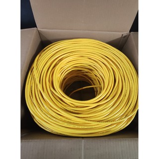 (CÓ SHIP HỎA TỐC) CUỘN DÂY MẠNG CAT5 (VÀNG)