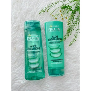 Dầu gội xả Garnier Fructis Aloe Hydra Bomb