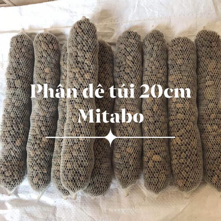 [Rẻ vô địch] Phân dê đựng trong túi lưới trồng lan đã qua xử lí size 10 cm, 20 cm, 30 cm