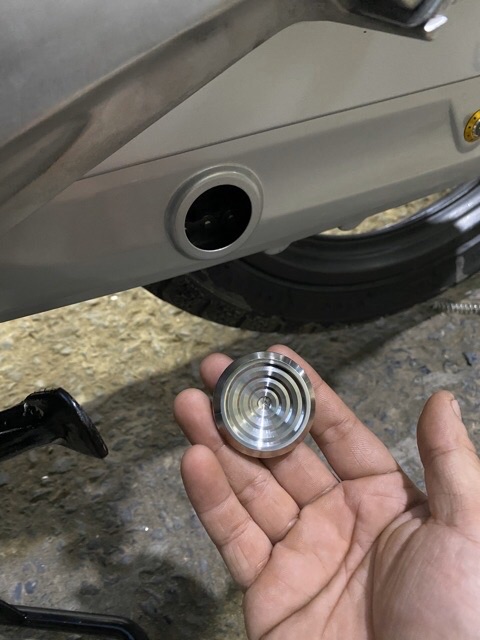 Nắp chụp inox đậy sên WAVE DREAM CUP 67