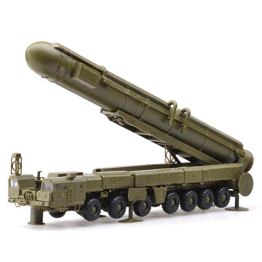 Mô Hình Lắp Ráp Missile Launcher Màu Xanh Lá Cây Tỉ Lệ 1 / 72 Cho Bé