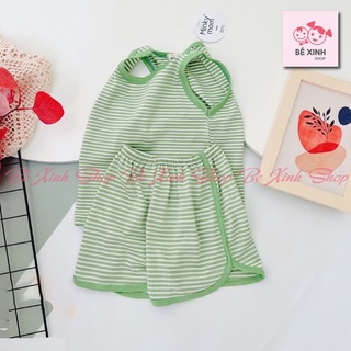 Quần áo đồ bộ ba 3 lỗ bé trai bé gái minky mom sale sốc đồ bộ trẻ em ba lỗ - ảnh sản phẩm 6