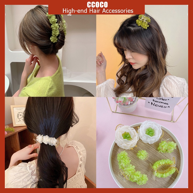 Kẹp Tóc Hình Hoa Lan / Cá Mập Thanh Lịch Cho Nữ