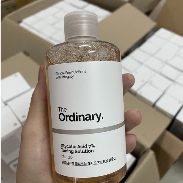 Toner tẩy da chết làm sạch Glycolic Acid 7% Toning Solution - The Ordinary 240ml | BigBuy360 - bigbuy360.vn