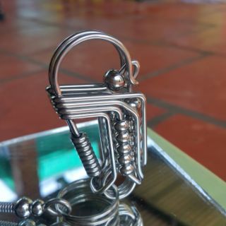 Móc khóa bi inox