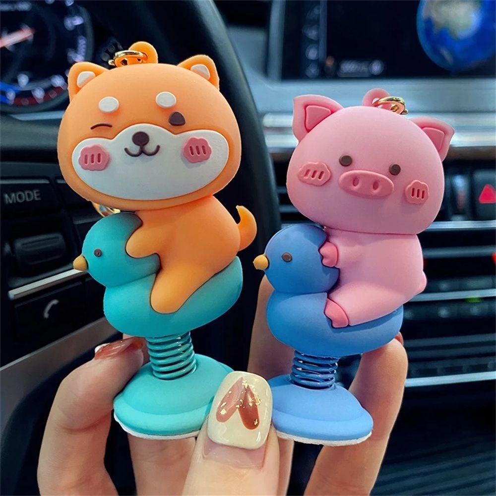 Đồ trang trí Đầu Lắc Lư Dễ Thương Dùng Trang Trí Bảng Điều Khiển Xe Hơi