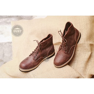 Giày cao cổ nam da bò redwing beckman