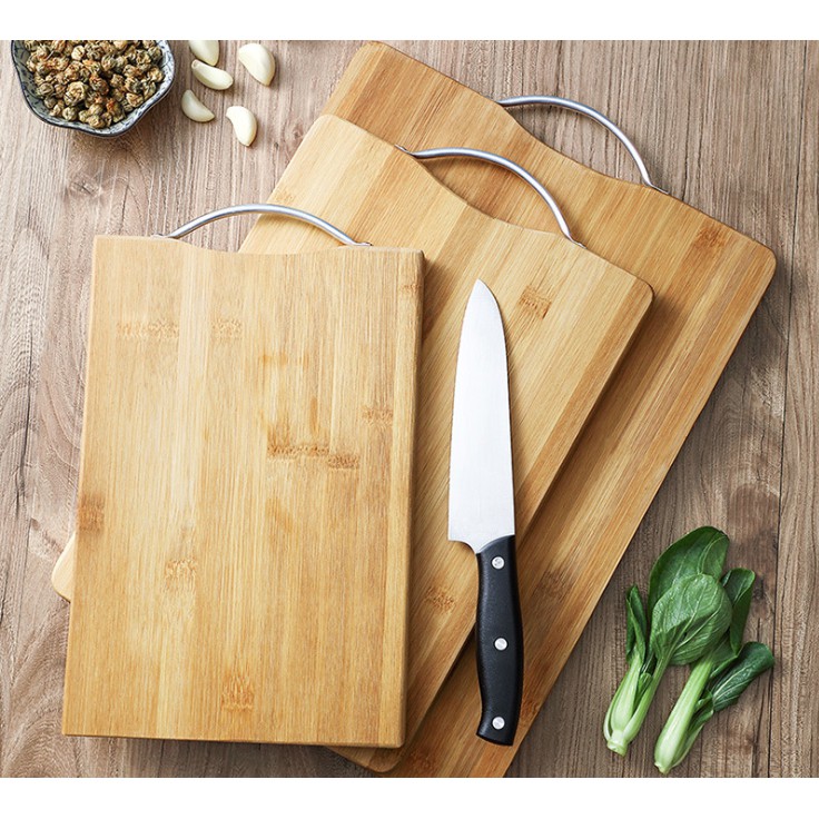 Thớt gỗ nhám chống trơn trượt 2 mặt chữ nhật