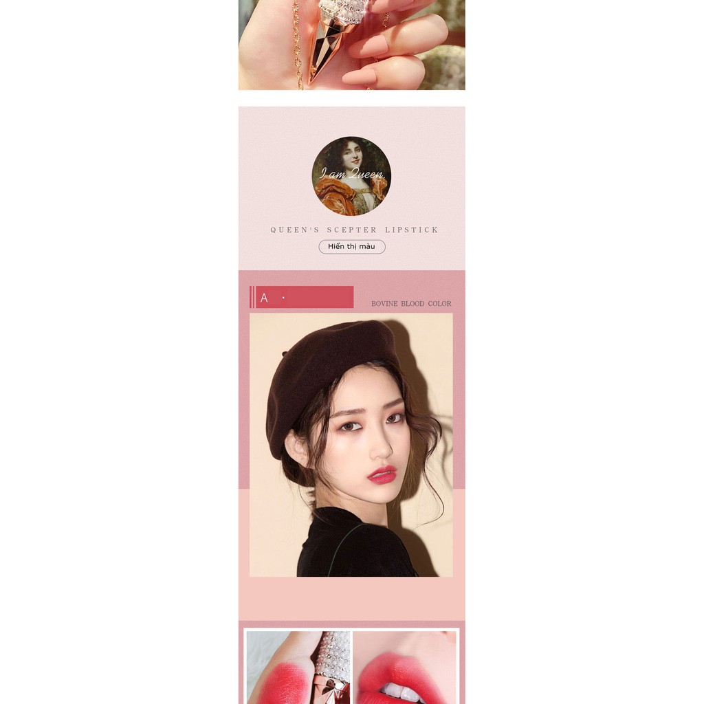 Son Siêu Lì cao cấp 3 Màu AG&AG TẶNG 1 mặt nạ YUMI cao cap Nữ Hoàng Siêu Hot,( Sản Phẩm Này Có 3 Màu (Đỏ, Đỏ Cam, Đỏ hon | BigBuy360 - bigbuy360.vn