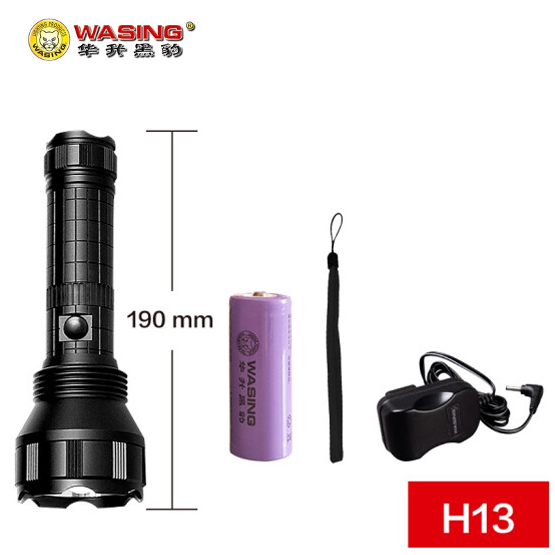 Đèn pin wasing WFL-H13 CREE LEDs XM-L2-U2 10W 1000Lumens