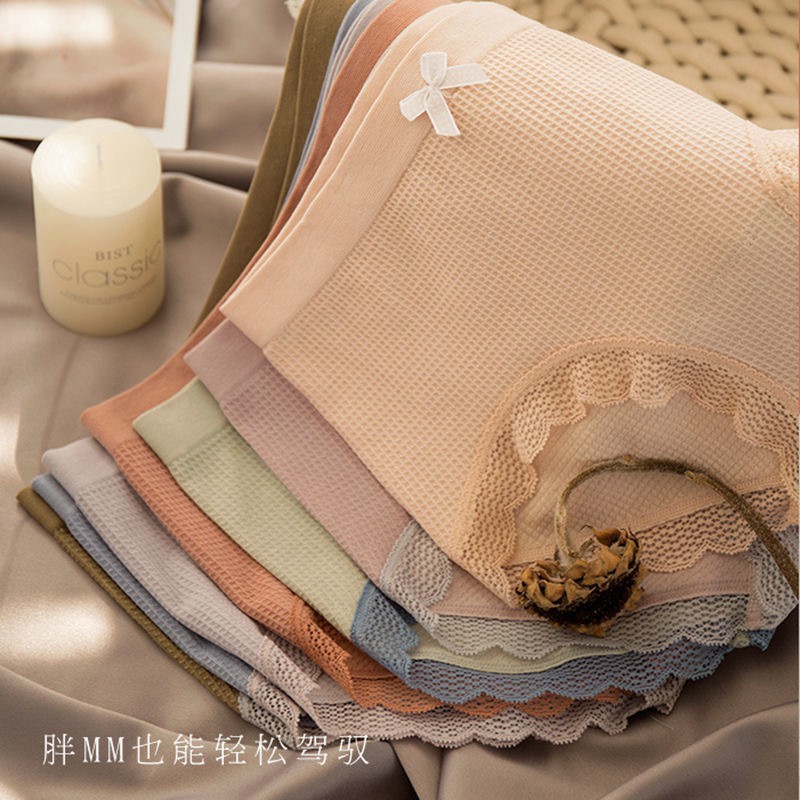 Quần Lót Cotton Ren nơ cài trước Wexuu Design kháng khuẩn chất liệu co giãn thấm hút mồ hôi QC02