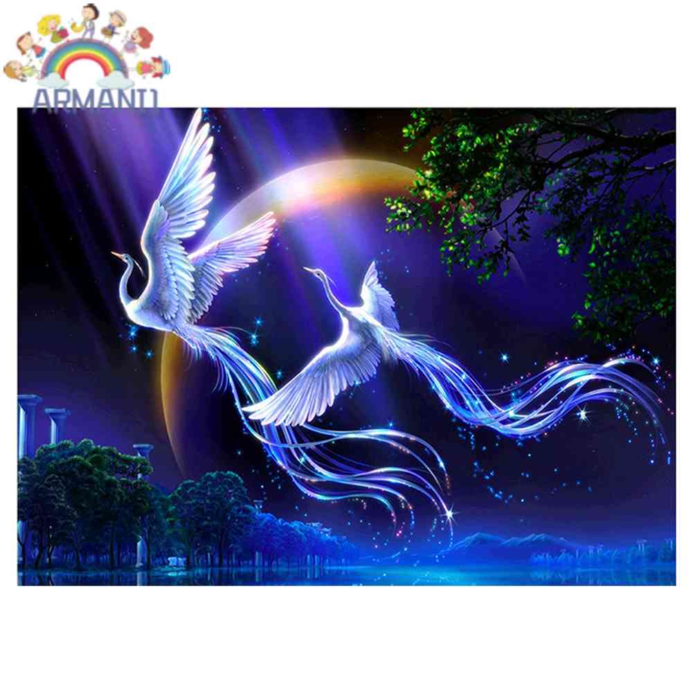 Tranh Thêu Chữ Thập 11CT Hình Phượng Hoàng