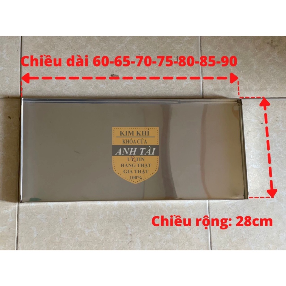Bộ giá bát đĩa inox lắp tủ bếp 2 tầng kèm khay hứng nước inox chắc chắn bền đẹp