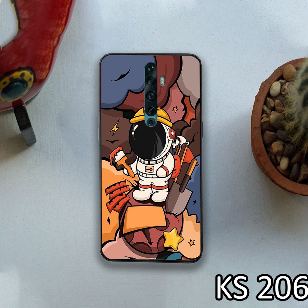 Ốp lưng Oppo Reno - Oppo Reno Z - Ốp in hình Phi hành gia cực hot