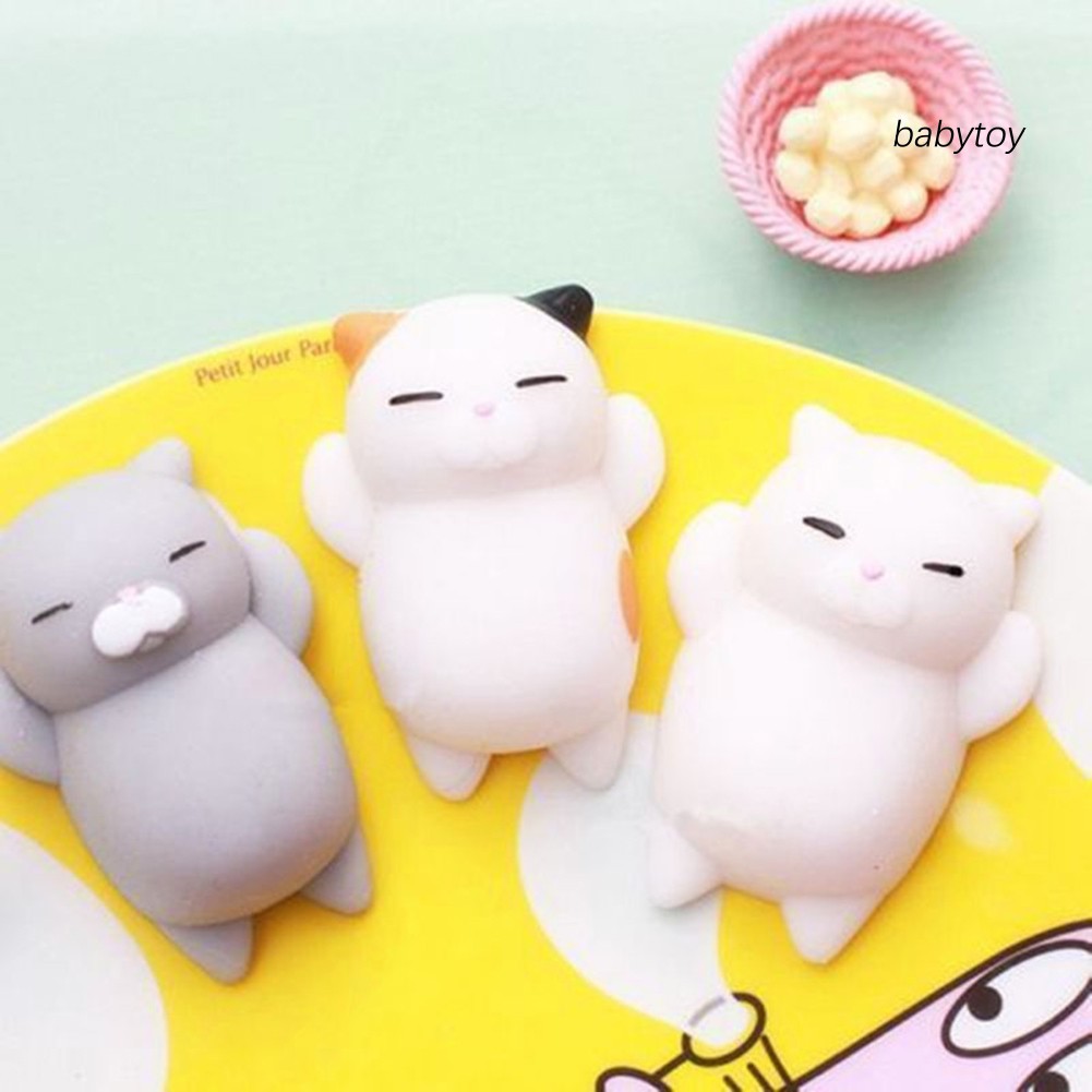Đồ Chơi Squishy Hình Con Mèo Giúp Giảm Căng Thẳng