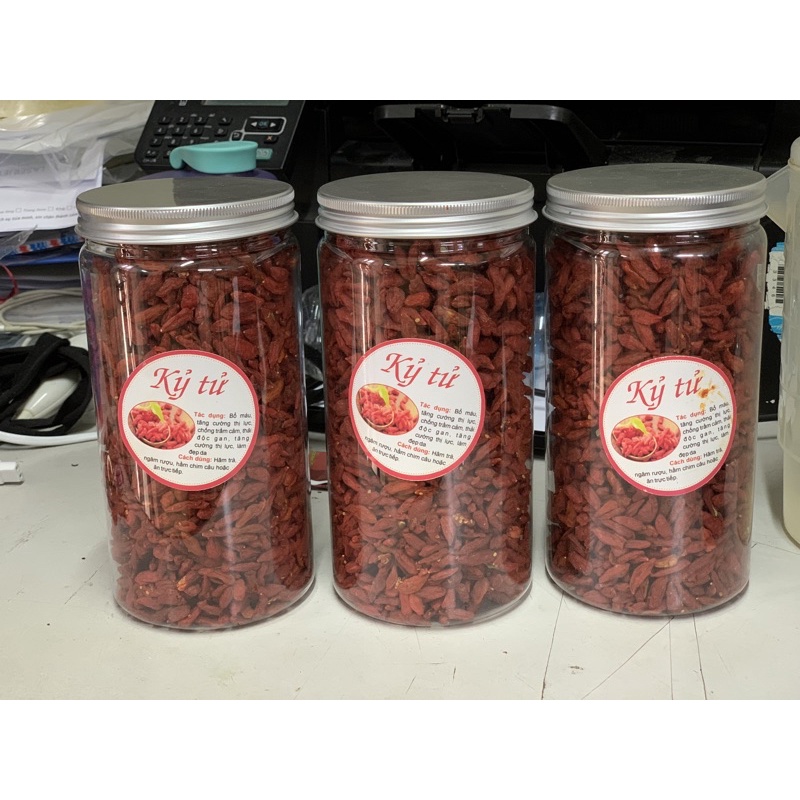 Kỉ Tử Ninh Hạ hộp 500g - Pha trà, các món hầm bồi bổ