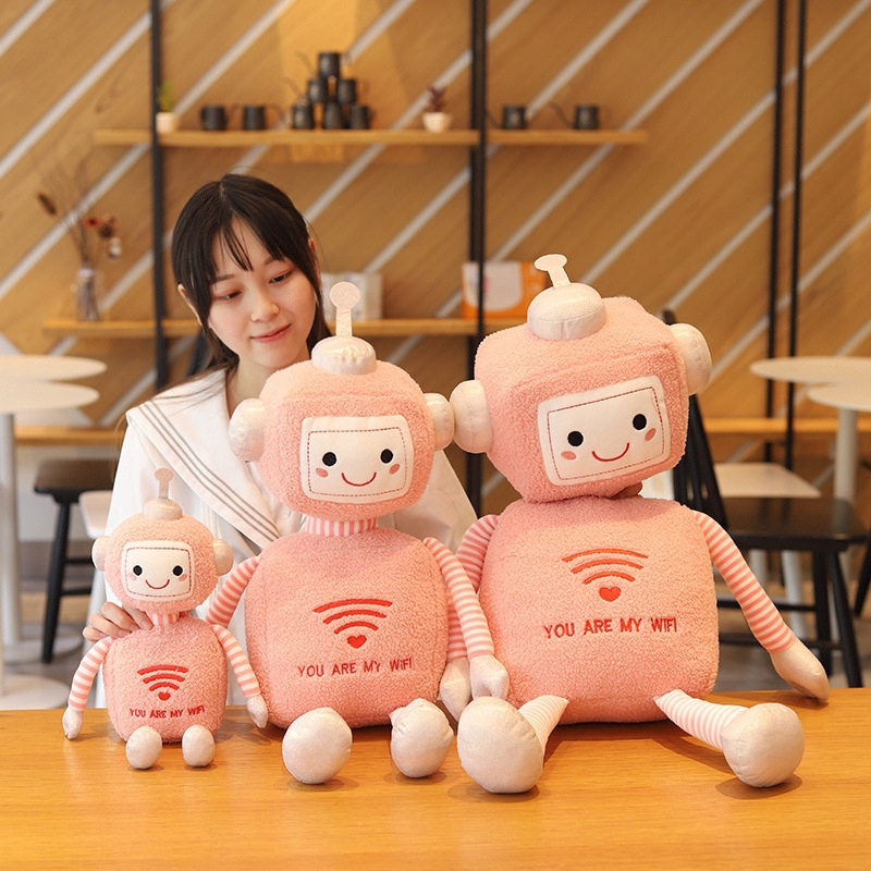 (Hàng Mới Về) Kem Dưỡng Ẩm Da Mặt 💥 Mới Đồ Chơi Robot Nhồi Bông Có Thể Phát Wifi