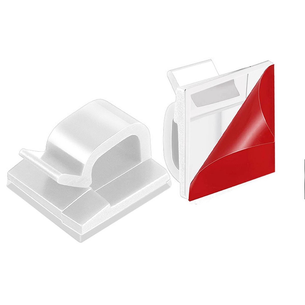 Giá Đỡ Kẹp Dây Cáp Mini Tự Dính Tiện Dụng