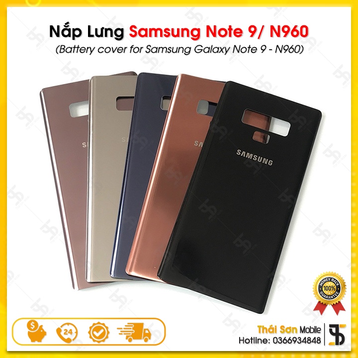 Nắp Lưng Samsung Note 9 / N960 - Mặt Lưng Điện Thoại Samsung Galaxy Note9 Zin Cao Cấp