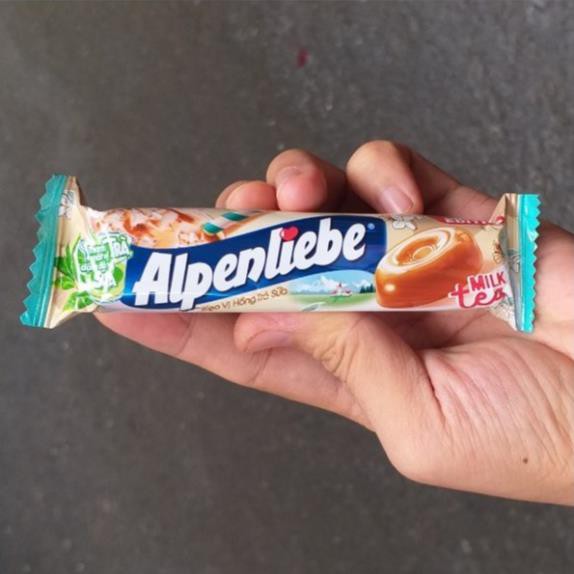 Kẹo Alpenliebe Vị Hồng Trà Sữa thỏi 32g