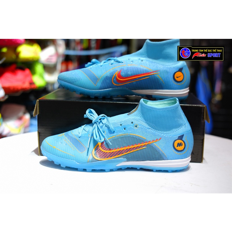 Giày Mercurial Superfly 9 Elite TF - Xanh ngoc