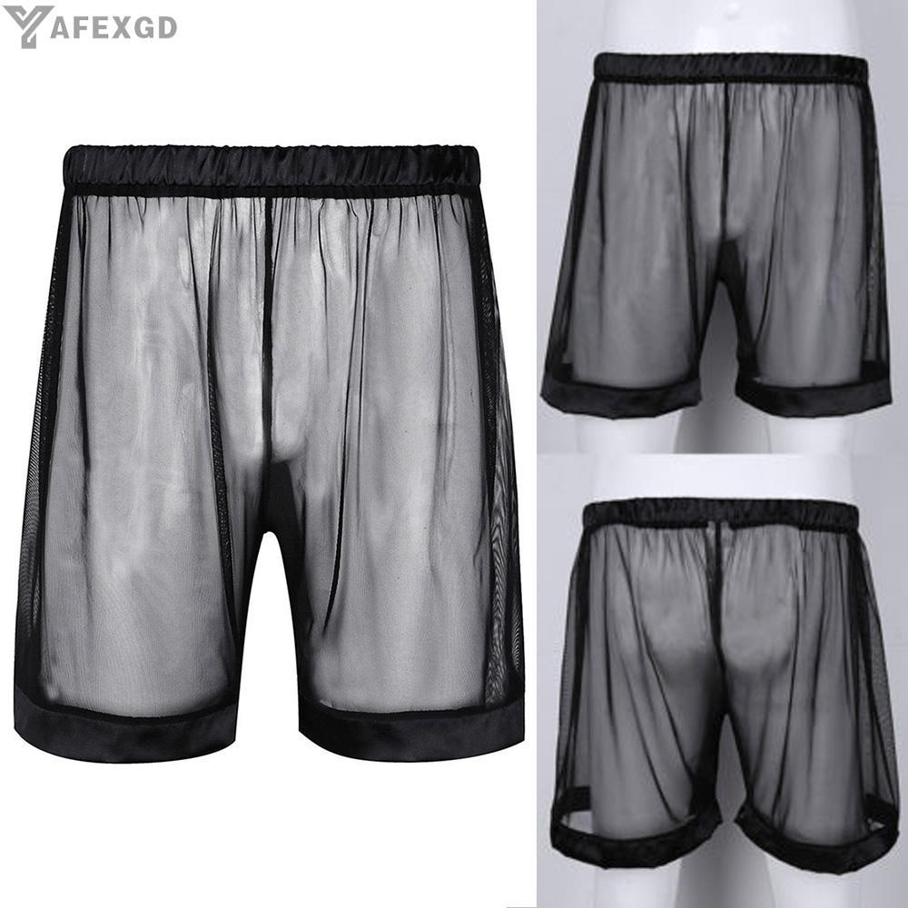 Quần đùi vải nhìn xuyên thấu quyến rũ cho nam giới