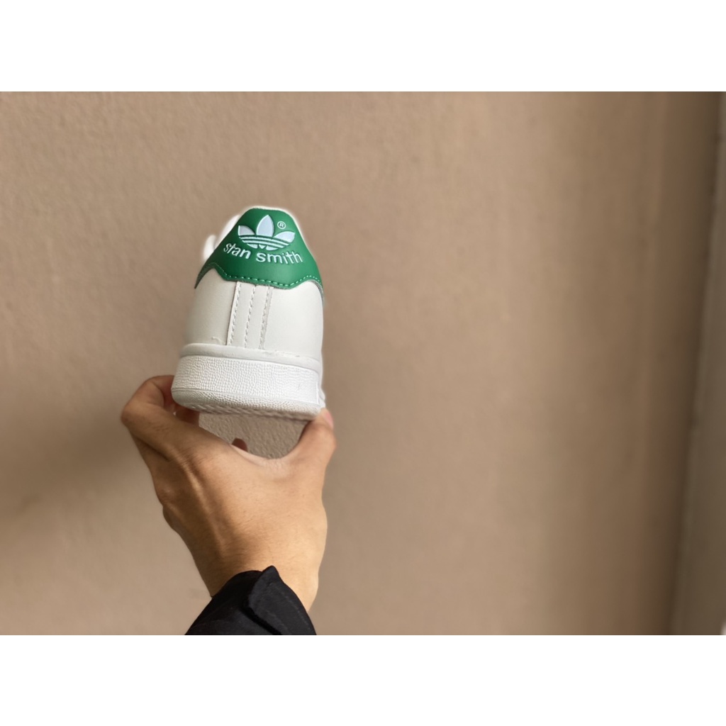 Giày Thể Thao Stan Smith Gót Xanh Cao Cấp Full Box+Dây Phụ+Túi | BigBuy360 - bigbuy360.vn