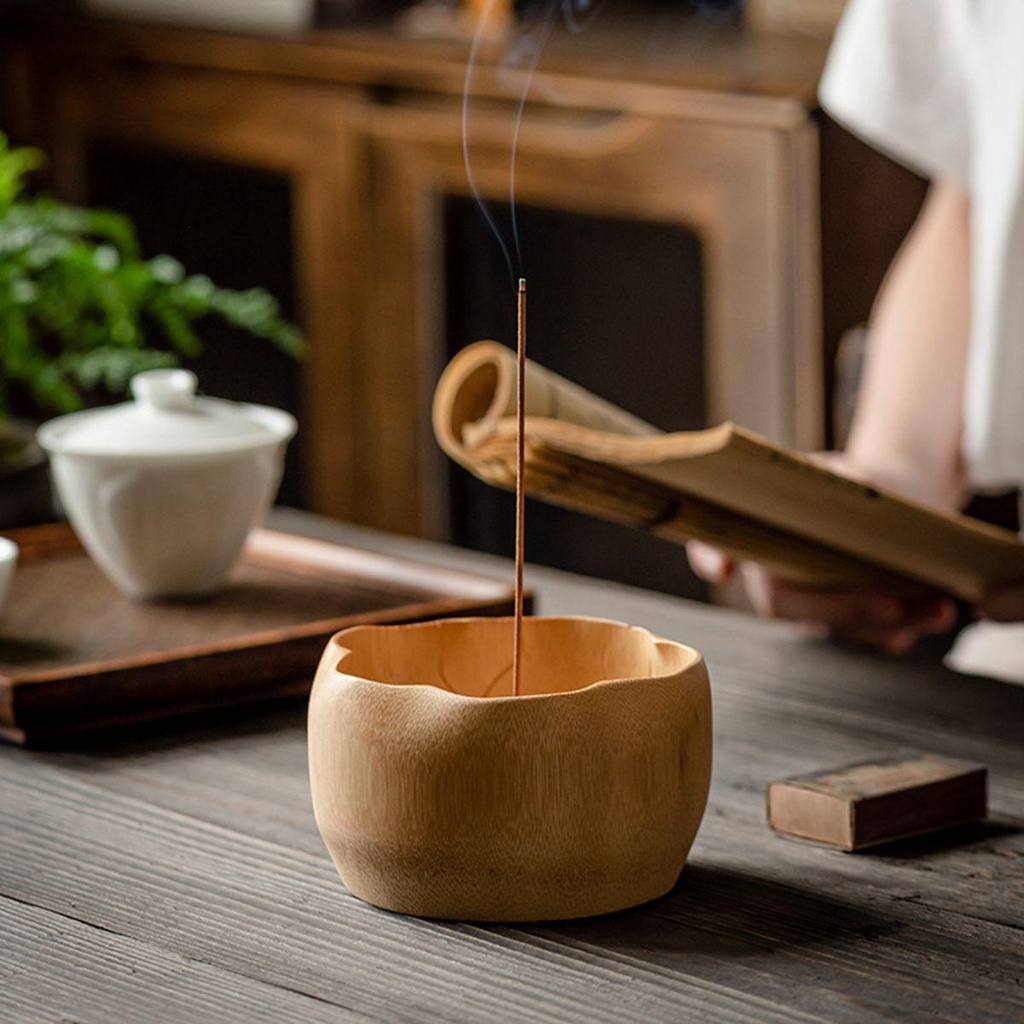 Giá Đỡ Nhang Trầm Hương Bằng Tre Tự Nhiên Thân Thiện Với Môi Trường