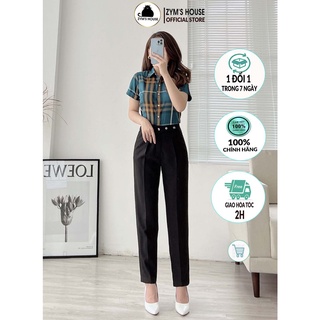 Quần Baggy Công Sở Nữ Dài 3 Cúc Zym's House K1202, K1220, K1252