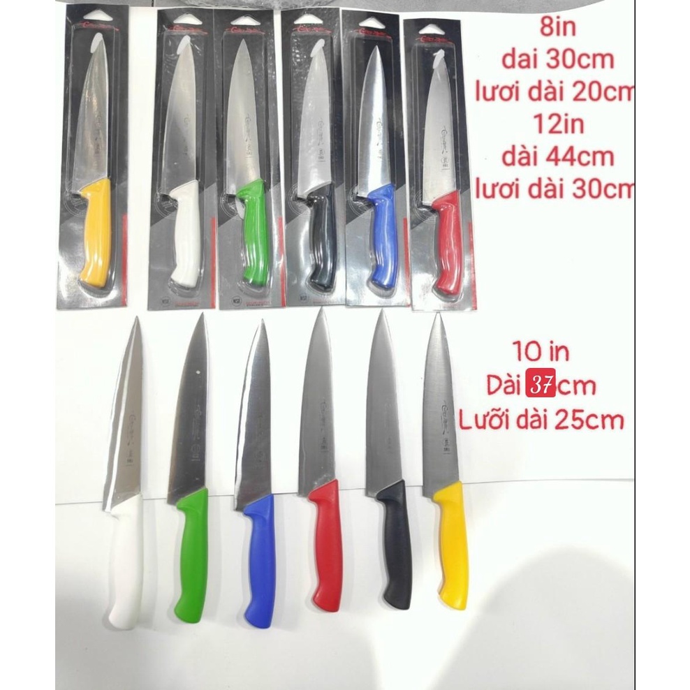 Dao màu cán nhựa Cutlery
