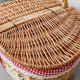 Giỏ Đan Lát Đựng Đồ Đa Năng Tiện Dụng