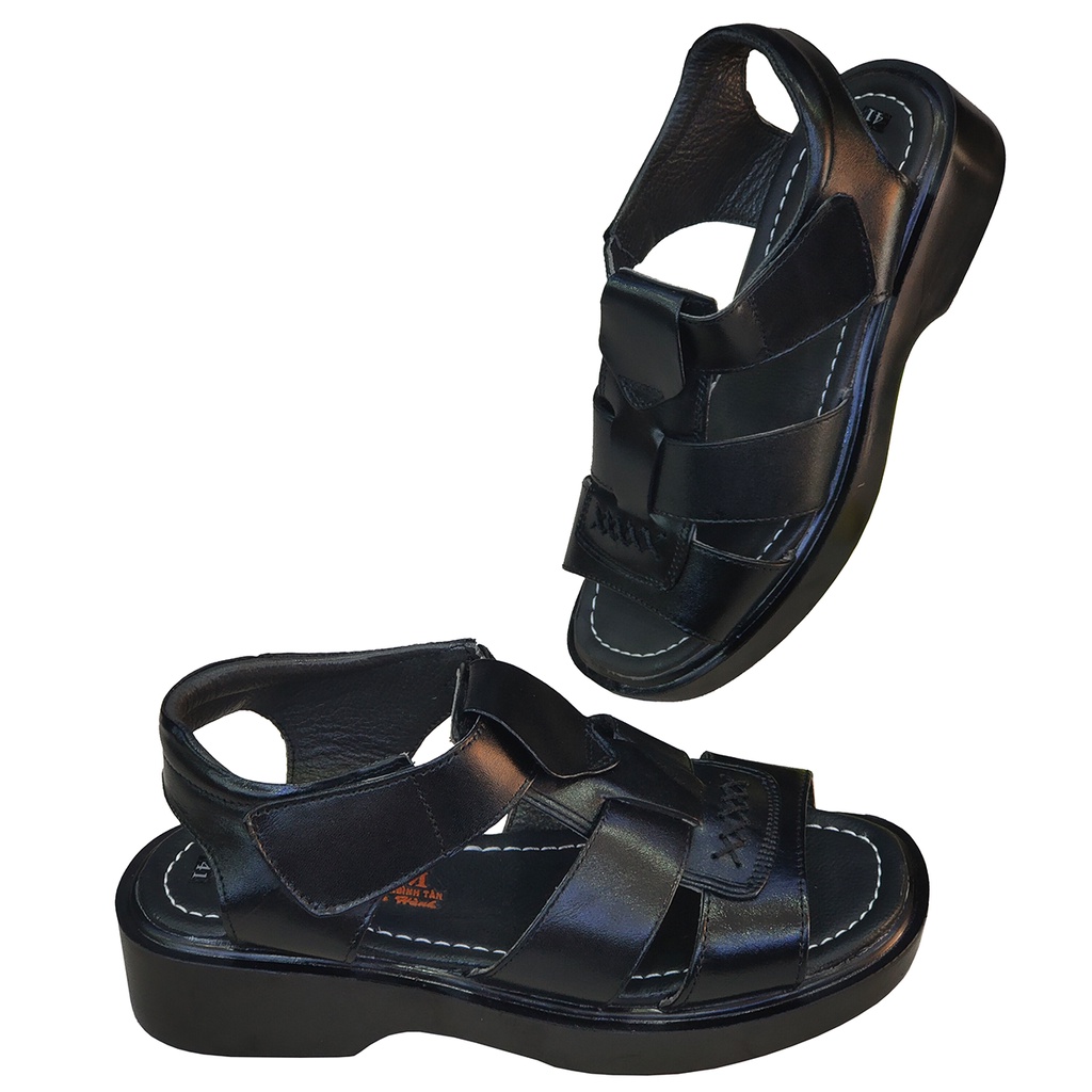 Giày Sandal nam da bò thật HÀ NAM cao cấp DNA2137