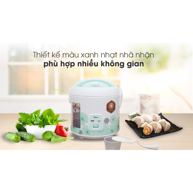 Nồi cơm điện Midea 1.8 lít MR CM1823- new 100%