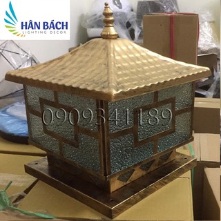 đèn trụ cổng D200 - KÈM BÓNG