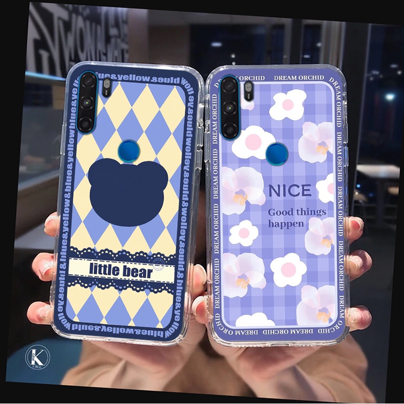 Ốp lưng Vsmart Active 1 / Active 1 Plus / Active 1+ / Active 3 trái tim bền hình gấu cute cá tính thể thao đẹp