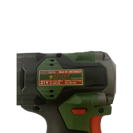 Máy Siết Bu Lông | Máy Siết Bu Lông Akuza B1-MKT380CP- 21V | Full Hộp
