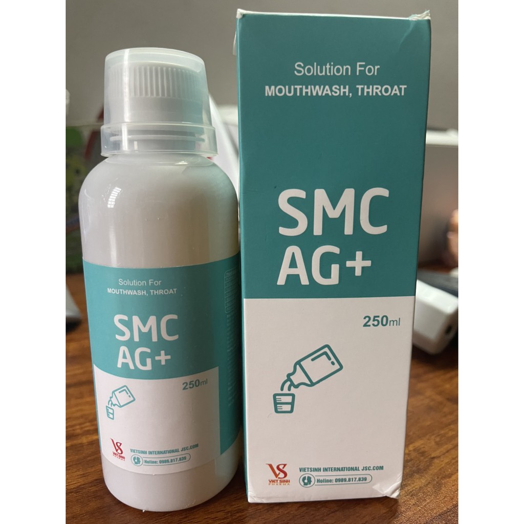 SMC AG+ 250ML. NƯỚC SÚC MIỆNG-MP | Shopee Việt Nam