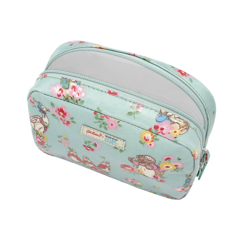 Cath Kidston - Túi đựng mỹ phẩm Classic Make Up Case Beatrix Potter Ditsy - 985246 - Mint