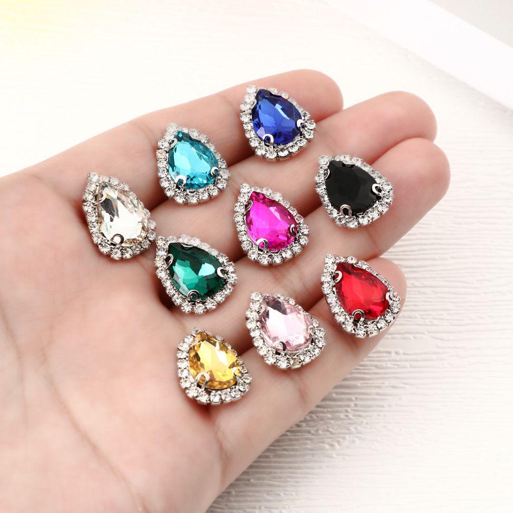 Hs Set 10 Món Đồ Chơi Độc Đáo|Thẻ Nút Áo Hình Hoa Lấp Lánh