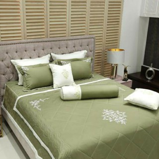 Bộ chăn ga gối chun chần Everon 20014