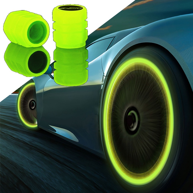 1 / 4 Vỏ Bọc Van Bánh Xe Ô Tô Hình Lục Giác