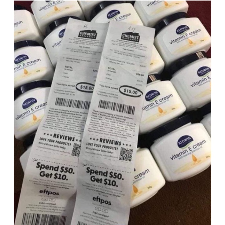 Kem dưỡng da mềm mịn REDWIN Vitamin E Cream 300g | BigBuy360 - bigbuy360.vn