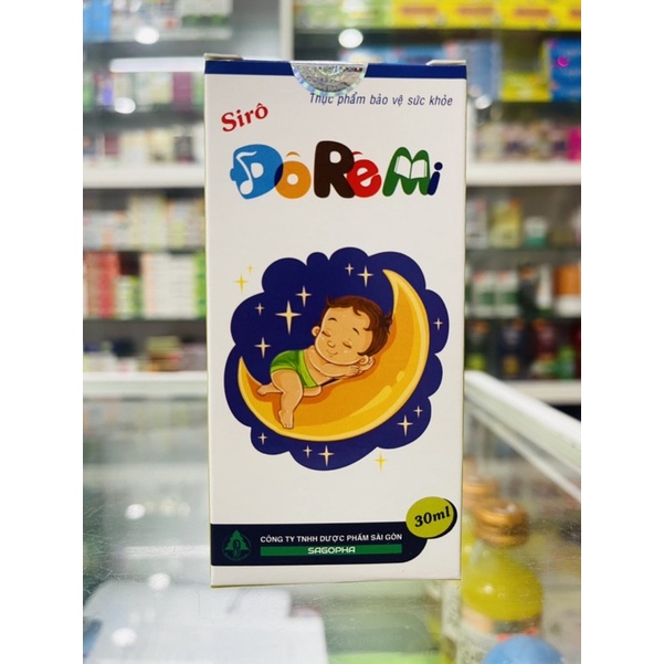 Siro ĐôRêMi - 30ml - hỗ trợ an thần, giúp ngủ ngon và sâu giấc